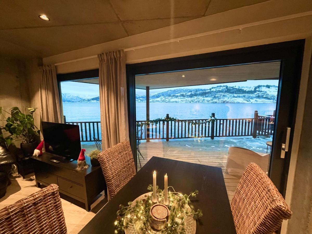 Panoramaresort In Hardangerfjorden Leilighet I Sjokanten Ved Hardangerfjorden For 7 Personer Boat , Sauna,Kajak, Sup For Rent Oystese Exterior photo